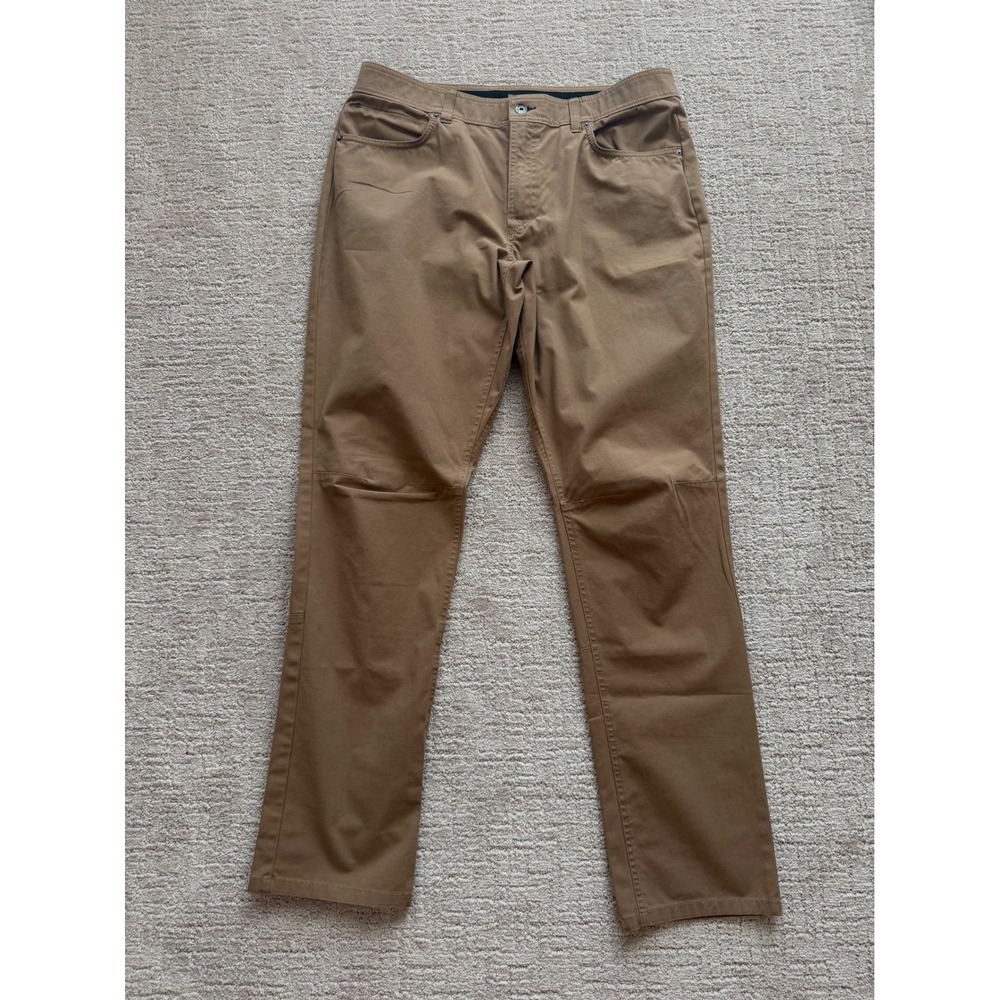 Columbia Pants Mens 36x34 Brown Khaki Good Stretch Outdoor Hiking Gorpcore